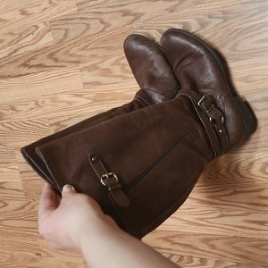 Naturalizer brown leather boots